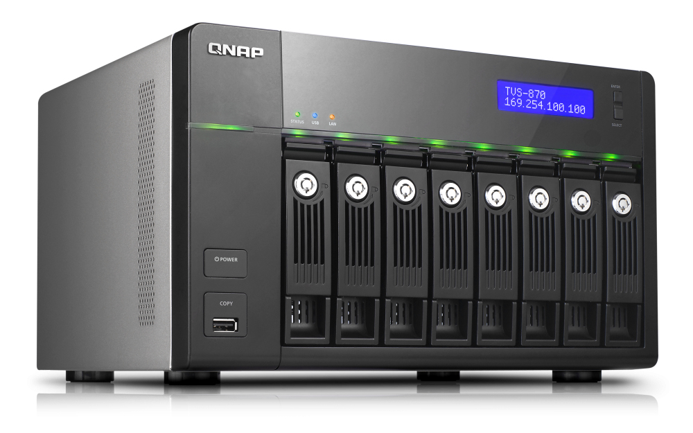 QNAP TVS-870 NAS Desktop Intel® Core™ i5 – image 4