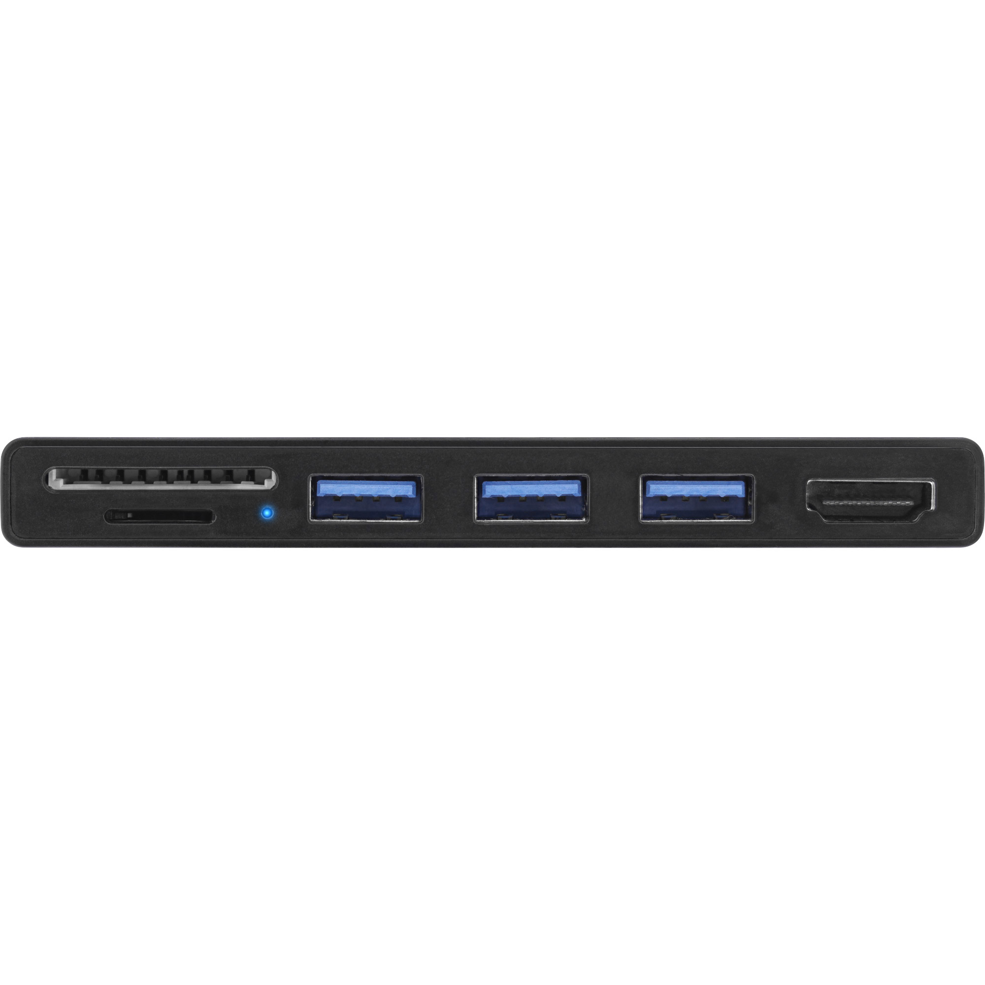 InLine MultiHub, Surface Pro 4/5/6, 3x USB-A 3.2 female, HDMI 4K, Cardreader – image 3