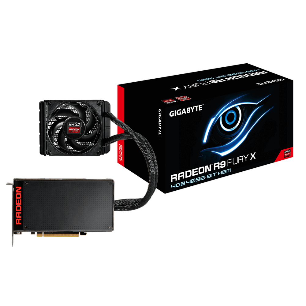GIGABYTE GV-R9FURYX-4GD-B AMD Radeon R9 Fury X – image 1