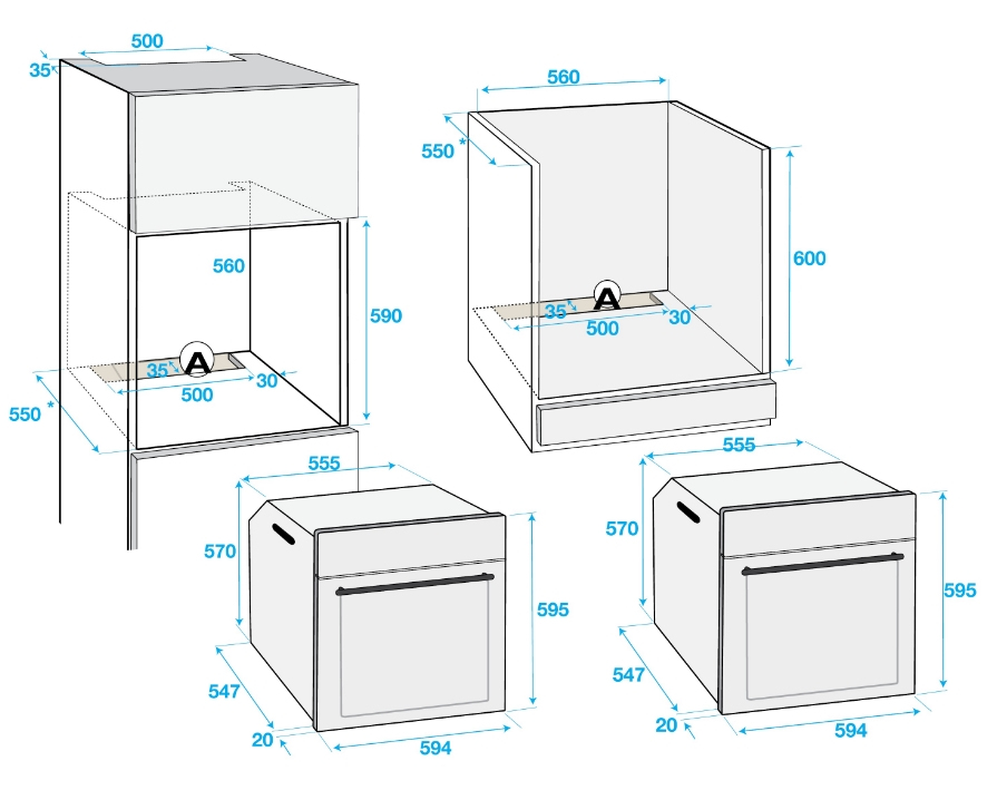 Beko BIM24400WCS oven – image 2