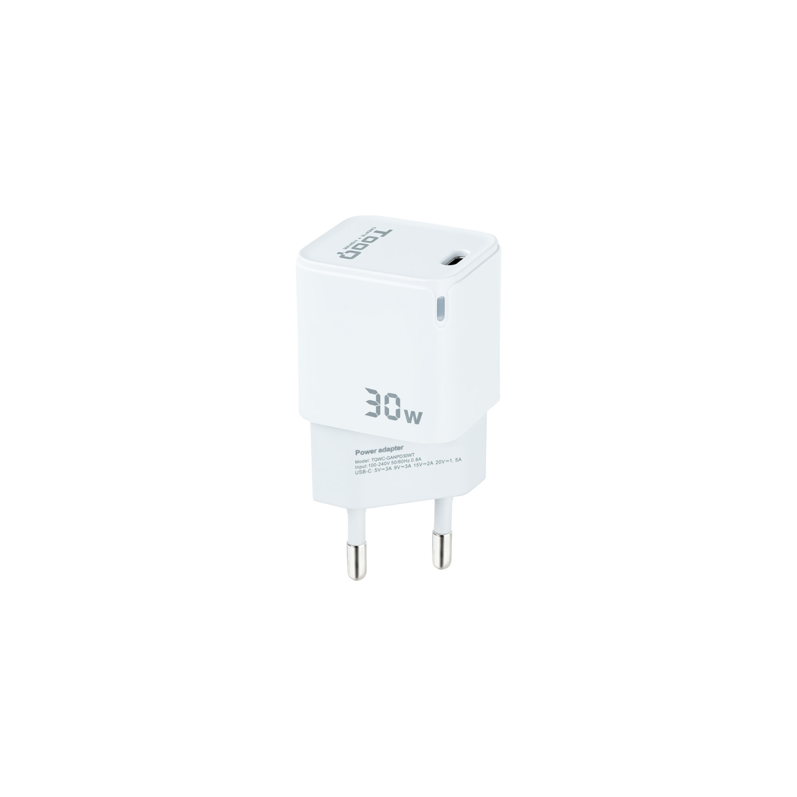 TooQ GAN USB-C/PD Wall Charger – image 1