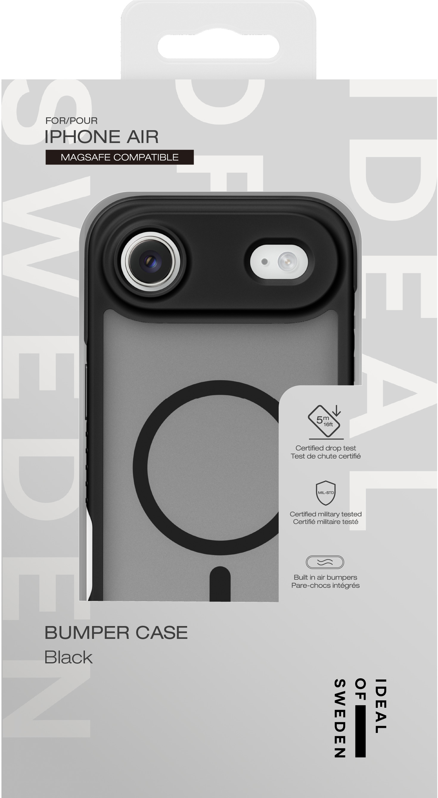 iDeal of Sweden Ideal Bumper Case MagSafe iPhone Air Black – image 5