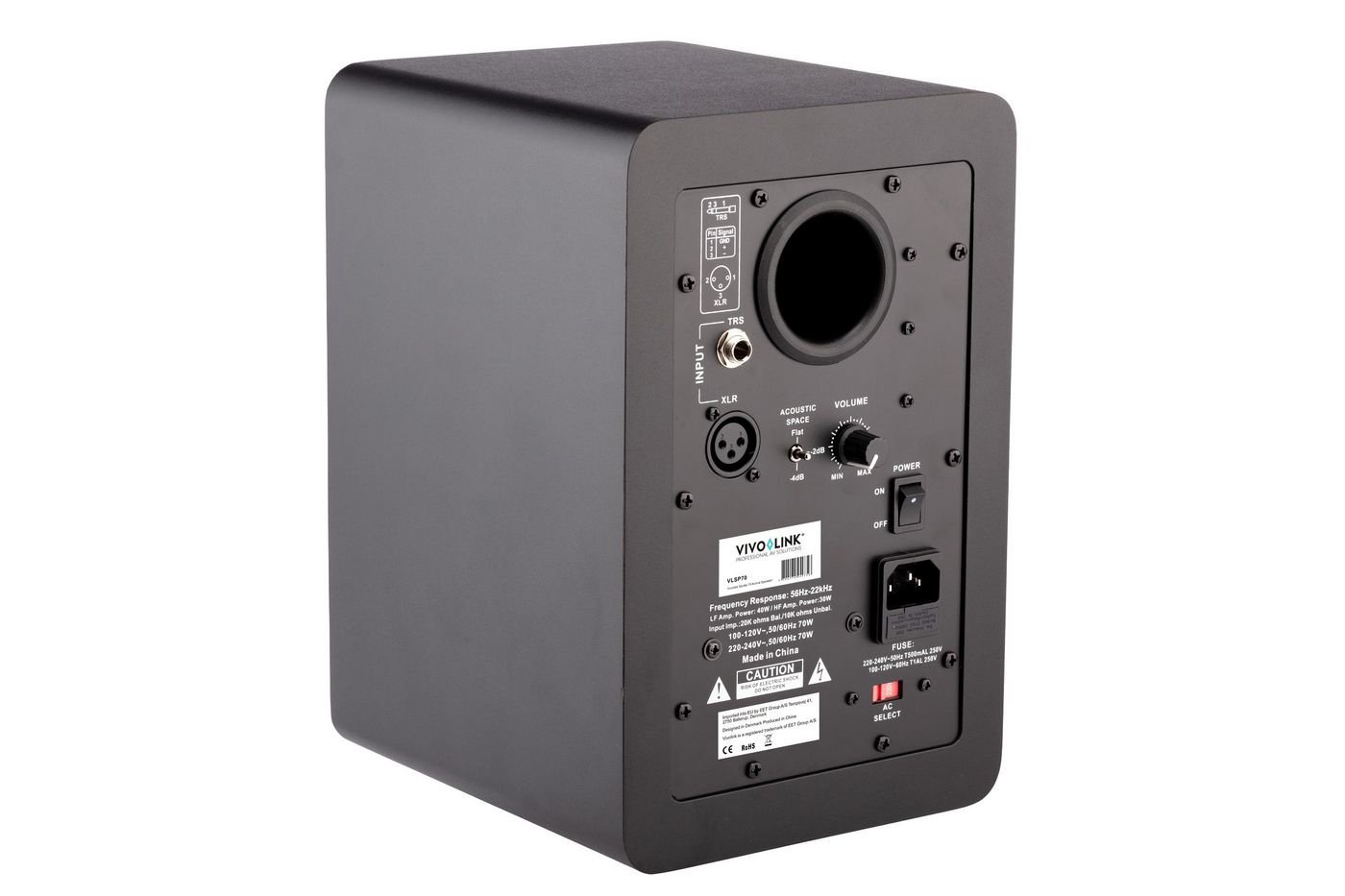 Vivolink VLSP70 loudspeaker 2-way Black Wired – image 5