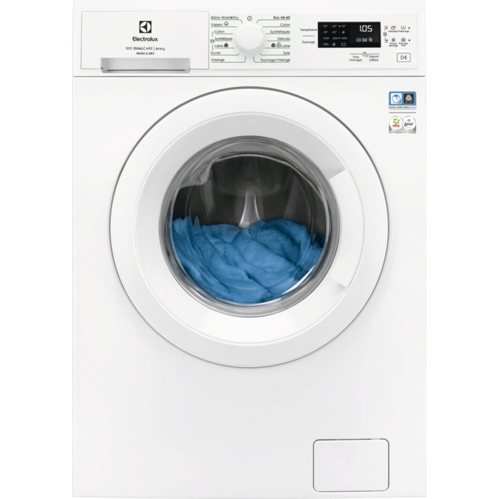 Electrolux EWW8416DB washer dryer Freestanding Front-load White