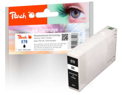 Peach 320420 ink cartridge 1 pc(s) Compatible Black