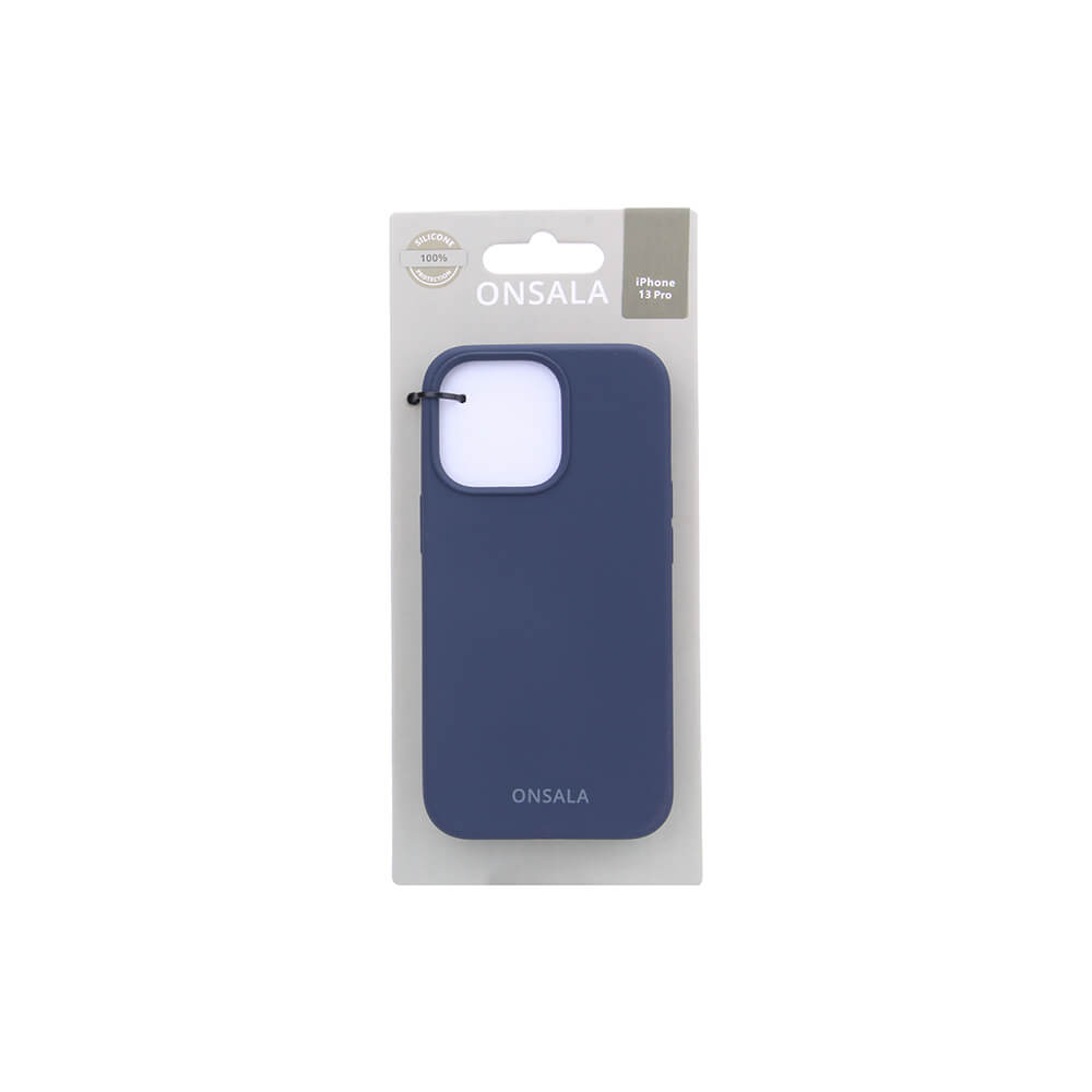 Onsala Phone Case Silicone Cobalt Blue - iPhone 13 Pro – image 2