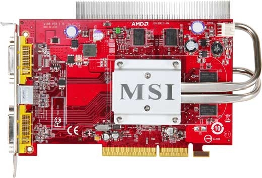 MSI RX2600PRO-T2D256Z/D2 graphics card GDDR2