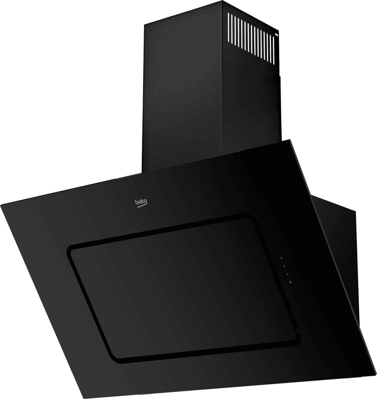 Beko HCA92540B cooker hood Wall-mounted Black 577 m³/h – image 2