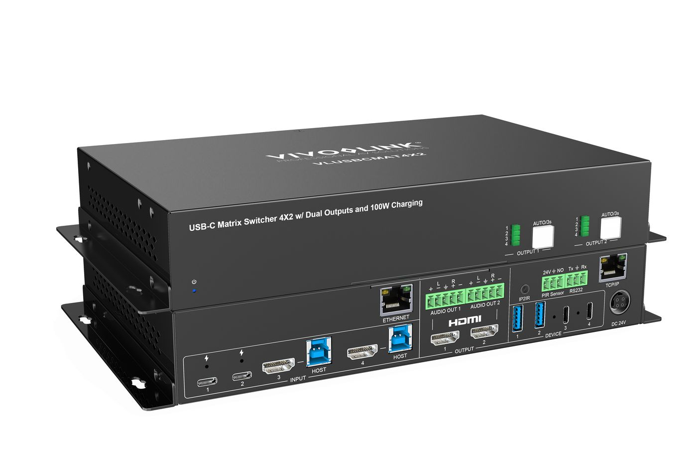 Vivolink VLUSBCMAT4X2 matrix switcher – image 4