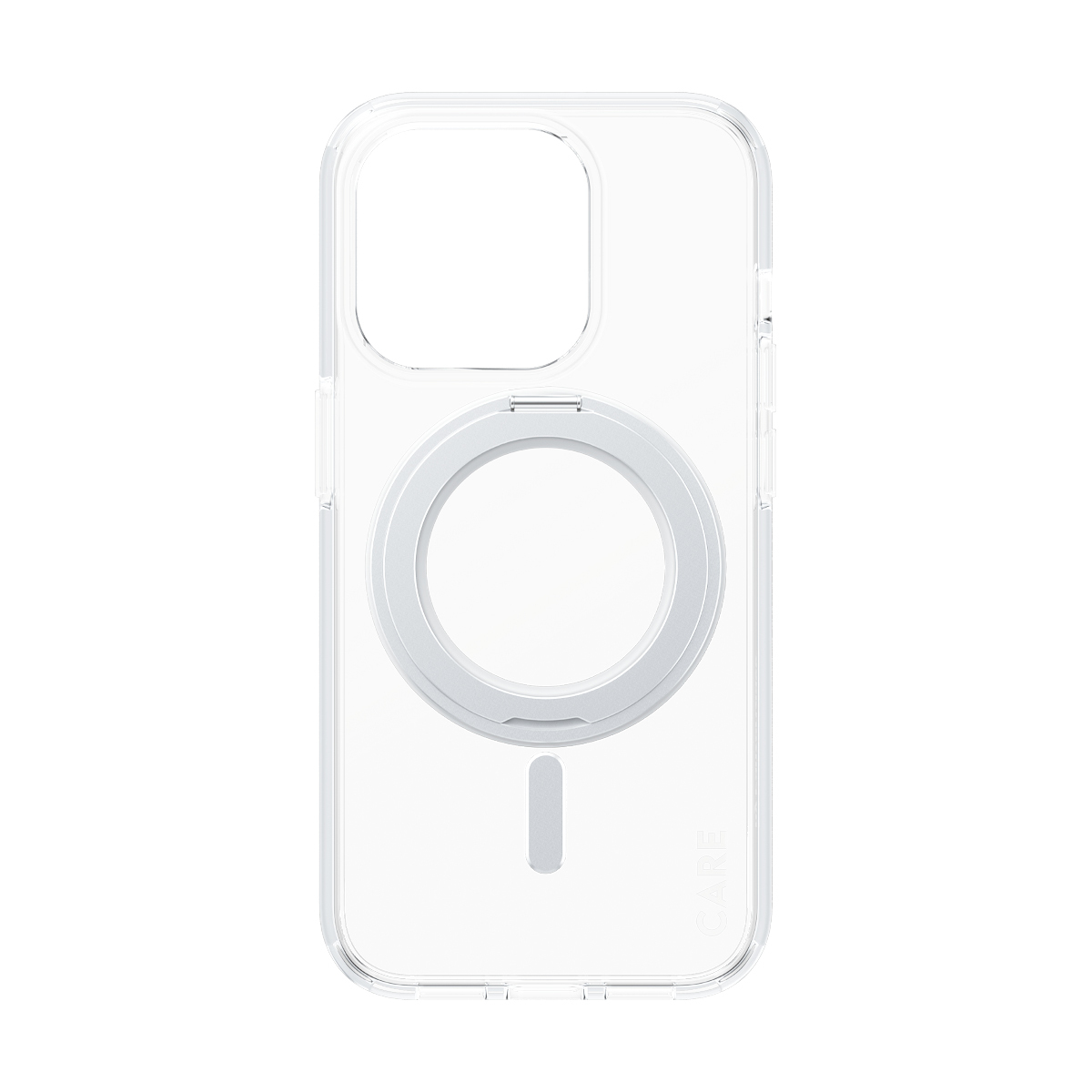PanzerGlass CARE™ by PanzerGlass® Case Transparent w. Silver Kickstand & MagSafe iPhone 15 Pro – image 4