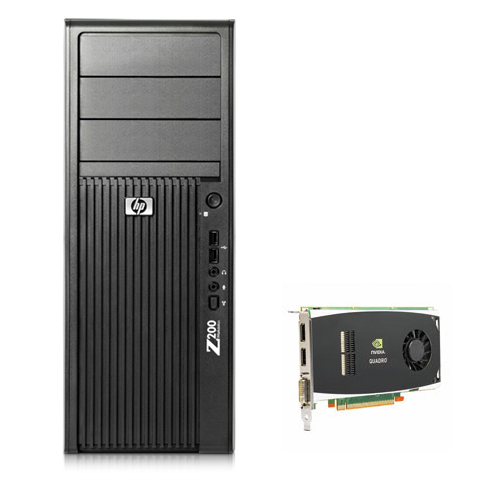 HP Z200 MT + NVIDIA Quadro FX 1800 – image 1
