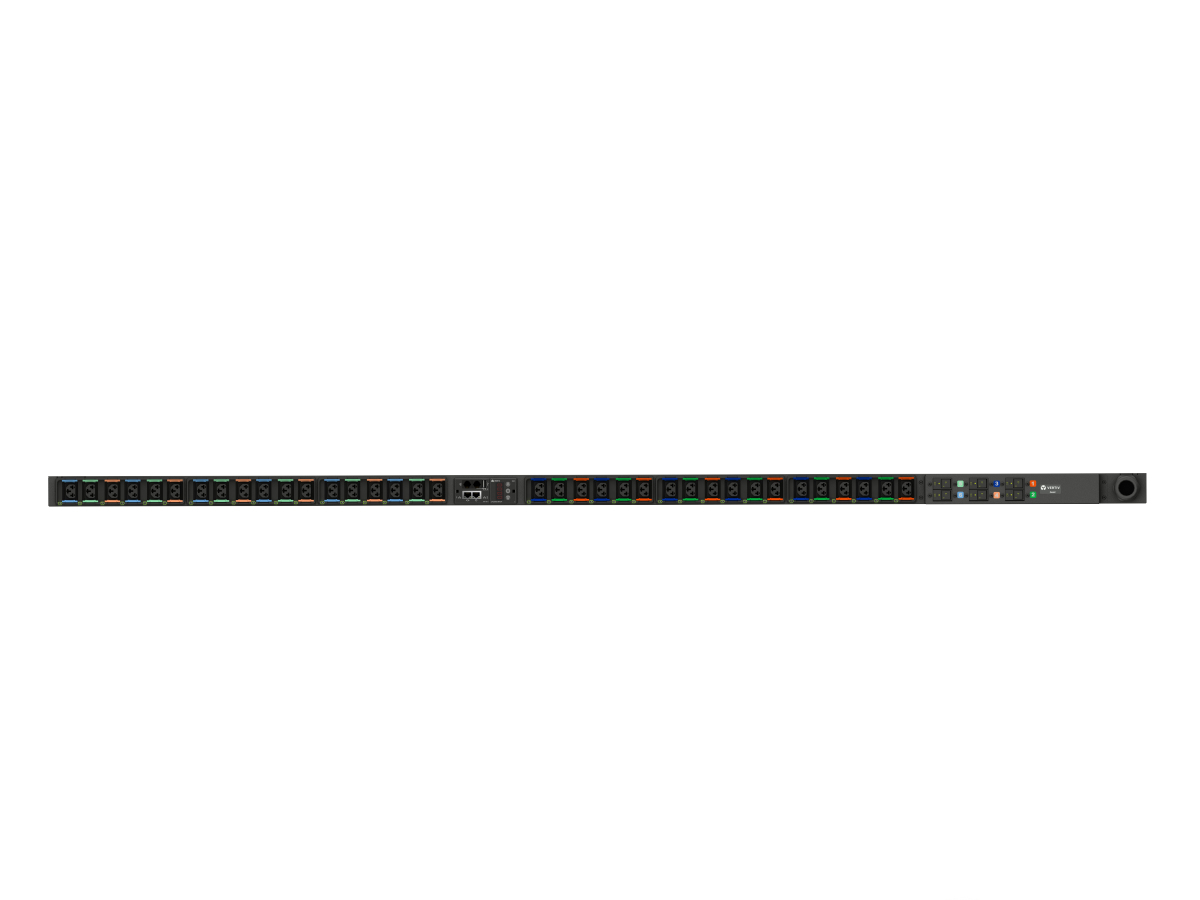 Vertiv Geist MNS3EGW1-36CF13-3PS56B0A10-S-A power distribution unit (PDU) 36 AC outlet(s) 0U Black