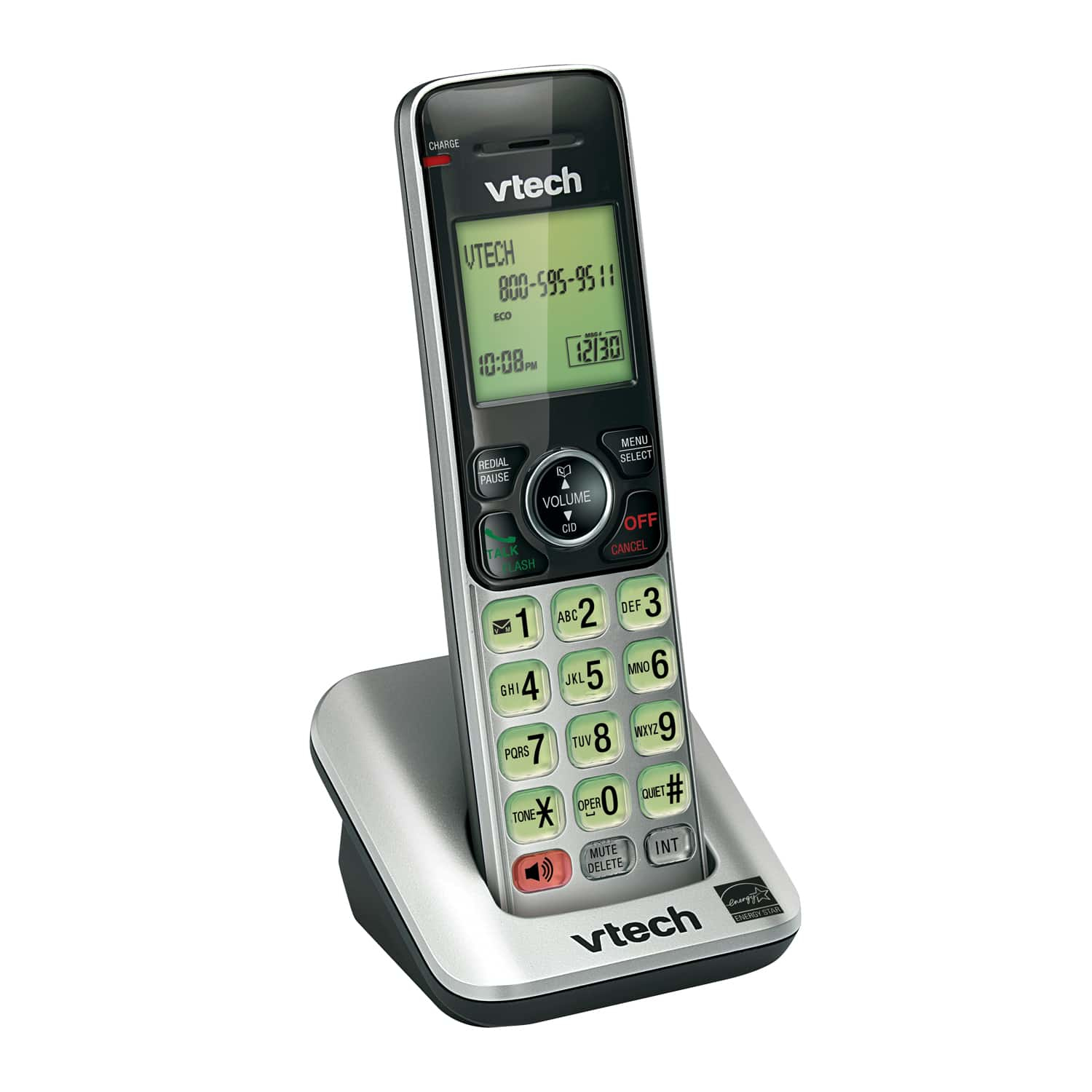 VTech CS6609 telephone handset DECT telephone handset Caller ID Silver – image 2