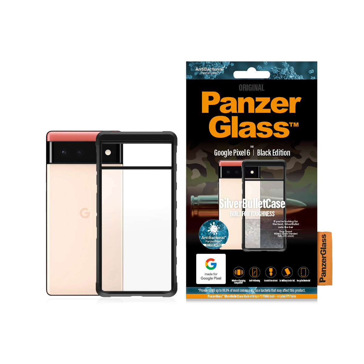PanzerGlass ® SilverBullet ClearCase™ Google Pixel 6 – image 4