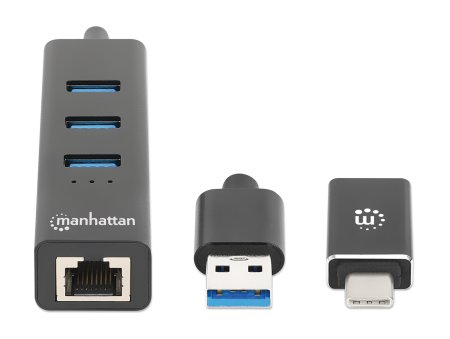 Adaptador USB V3.0 USB MANHATTAN
