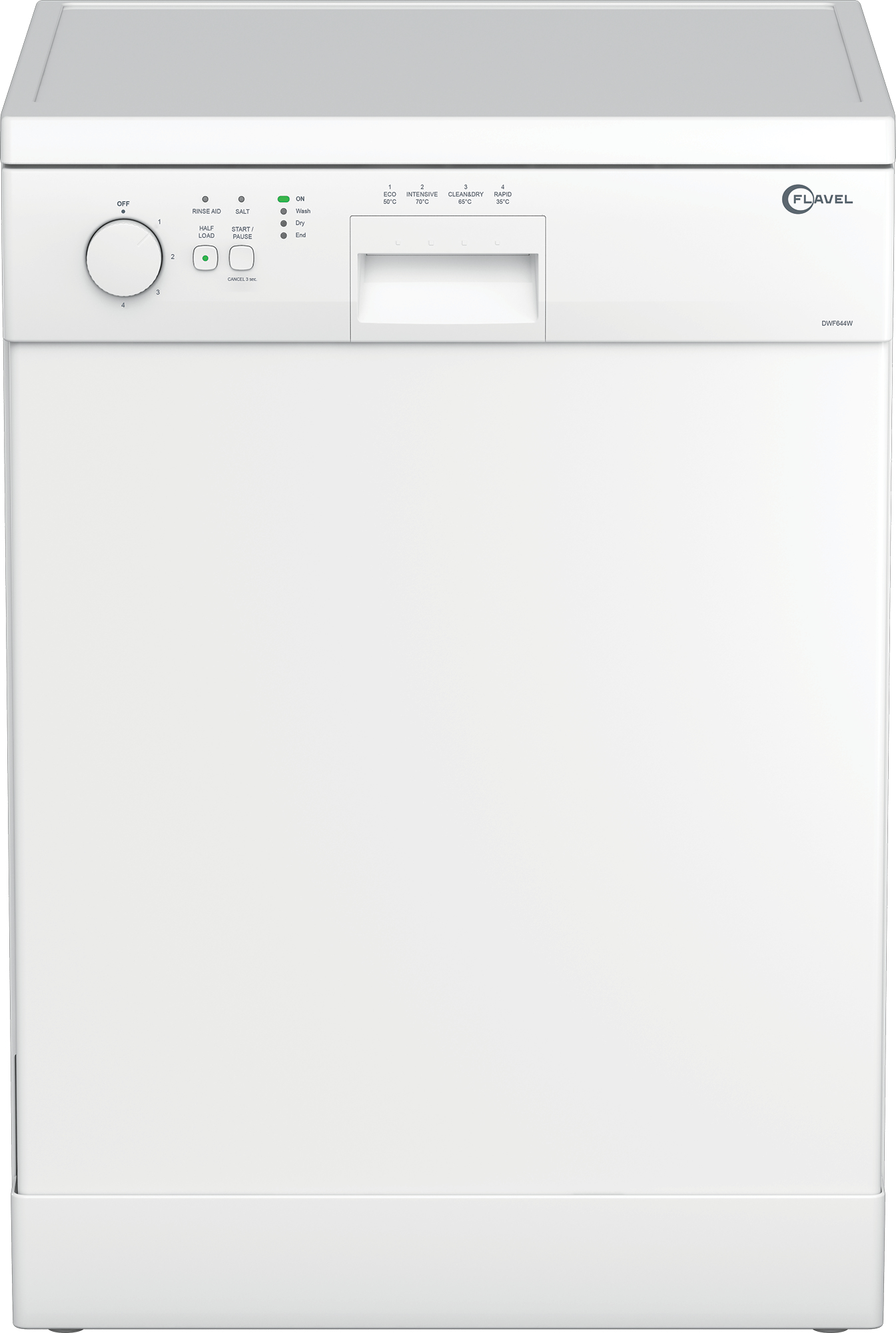 Flavel DWF644W Full Size Dishwasher with 4 programmes – image 4