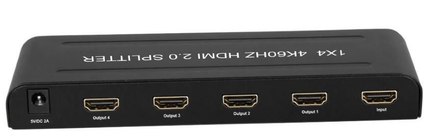 Microconnect MC-HMSP104S video splitter DisplayPort 4x HDMI