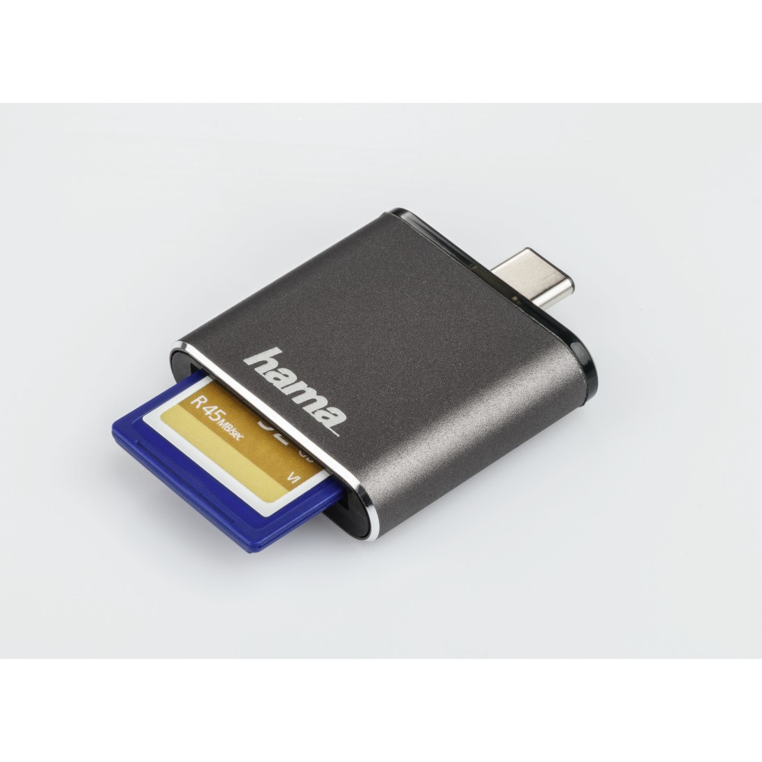 Hama 00124186 card reader USB 3.2 Gen 1 (3.1 Gen 1) Type-C Grey – image 4