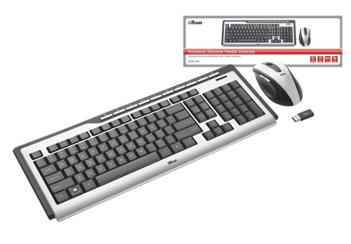 Trust Wireless Slimline Media Deskset DE – image 5