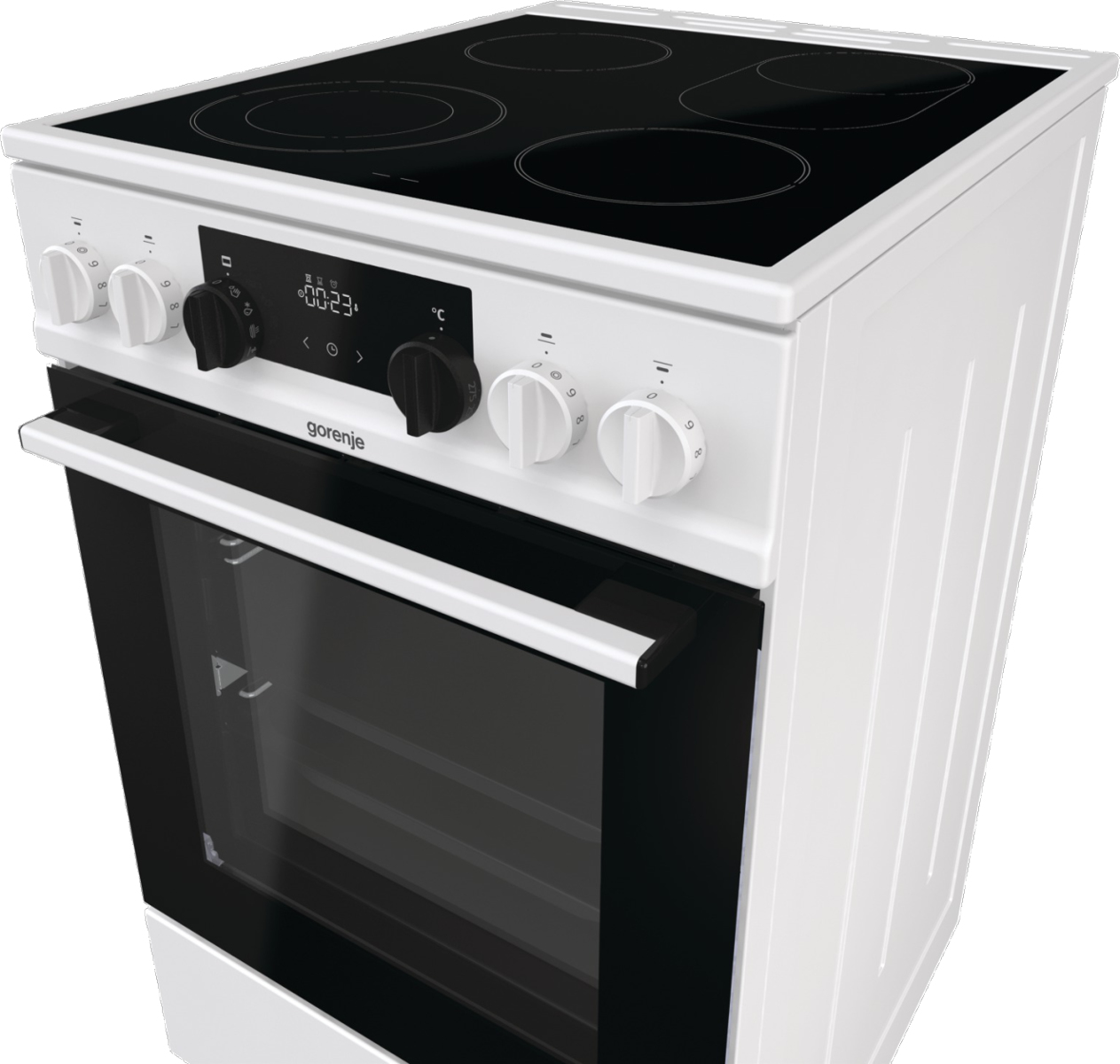 Gorenje ECS5350WA Freestanding cooker Electric Zone induction hob White – image 4