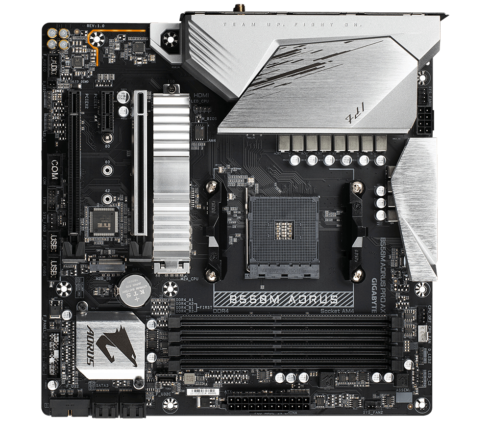 GIGABYTE B550M AORUS PRO AX – image 1