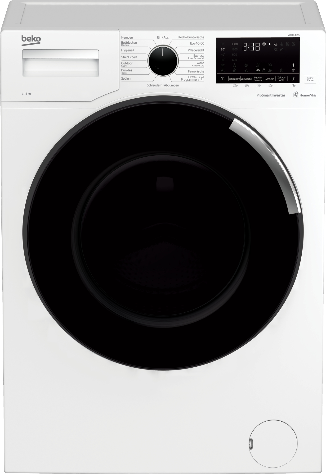 Beko WTC81465S washing machine Front-load