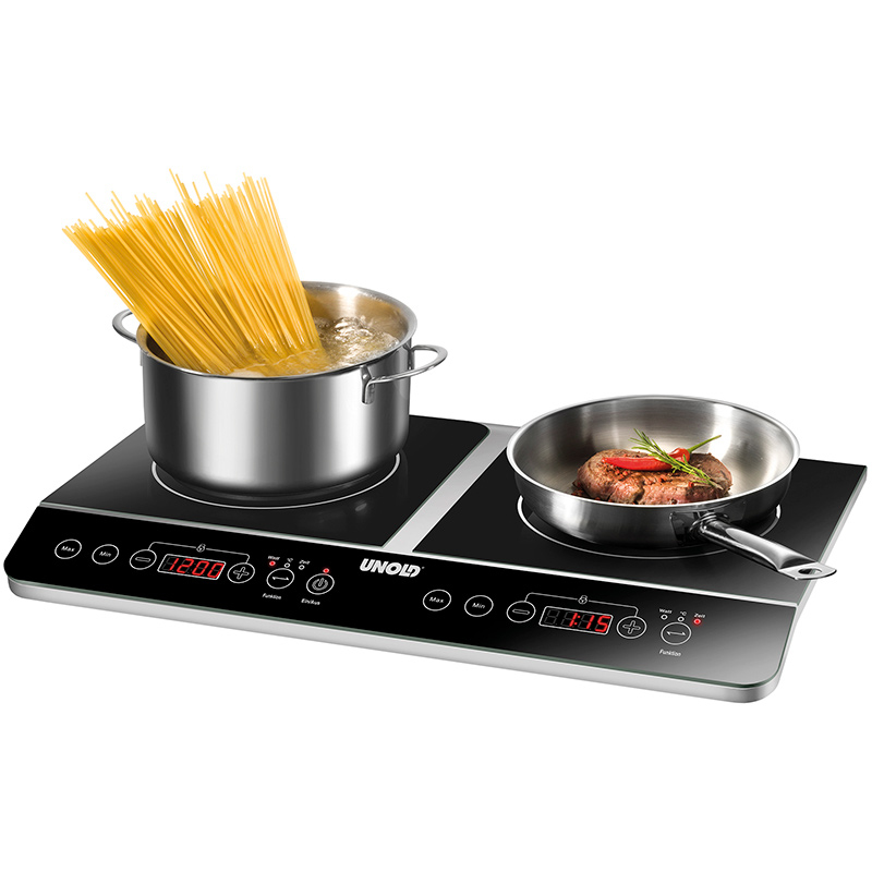 Unold 58175 hob Black, Stainless steel Countertop – image 5