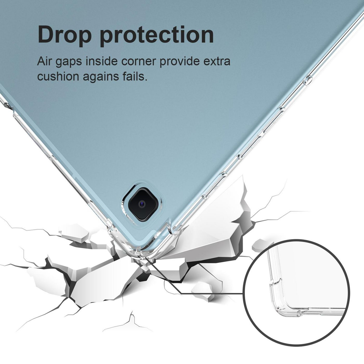 eSTUFF ES680102-BULK tablet case Cover Transparent – image 2