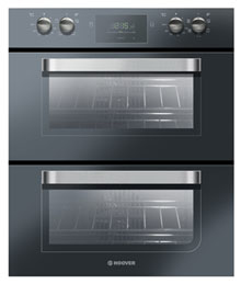 Hoover HDO707NX 84 L Black, Stainless steel