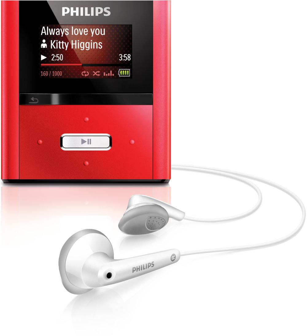 Philips GoGear SA2RGA04R/37 MP3/MP4 player MP3 player