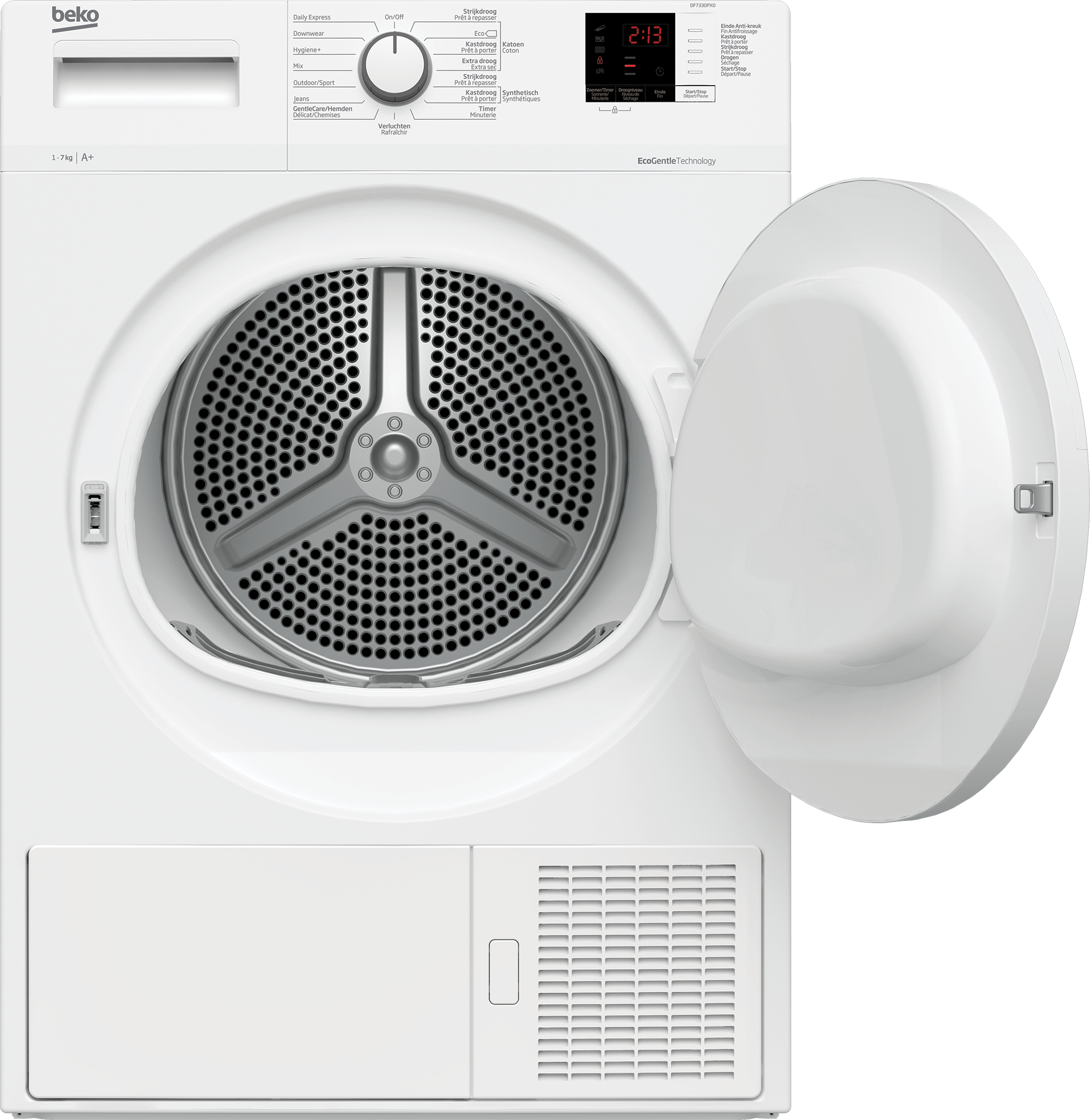 Beko DF7330PX0 tumble dryer Freestanding Front-load – image 3