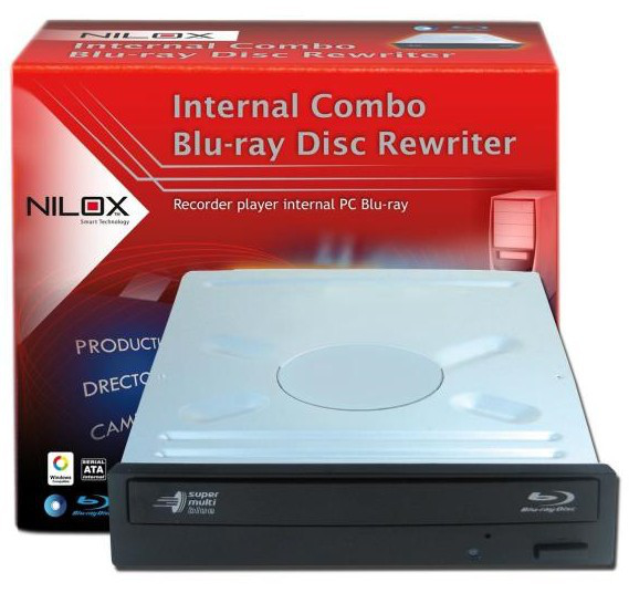 Nilox 10NXMAINBL001 optical disc drive Internal Black – image 2