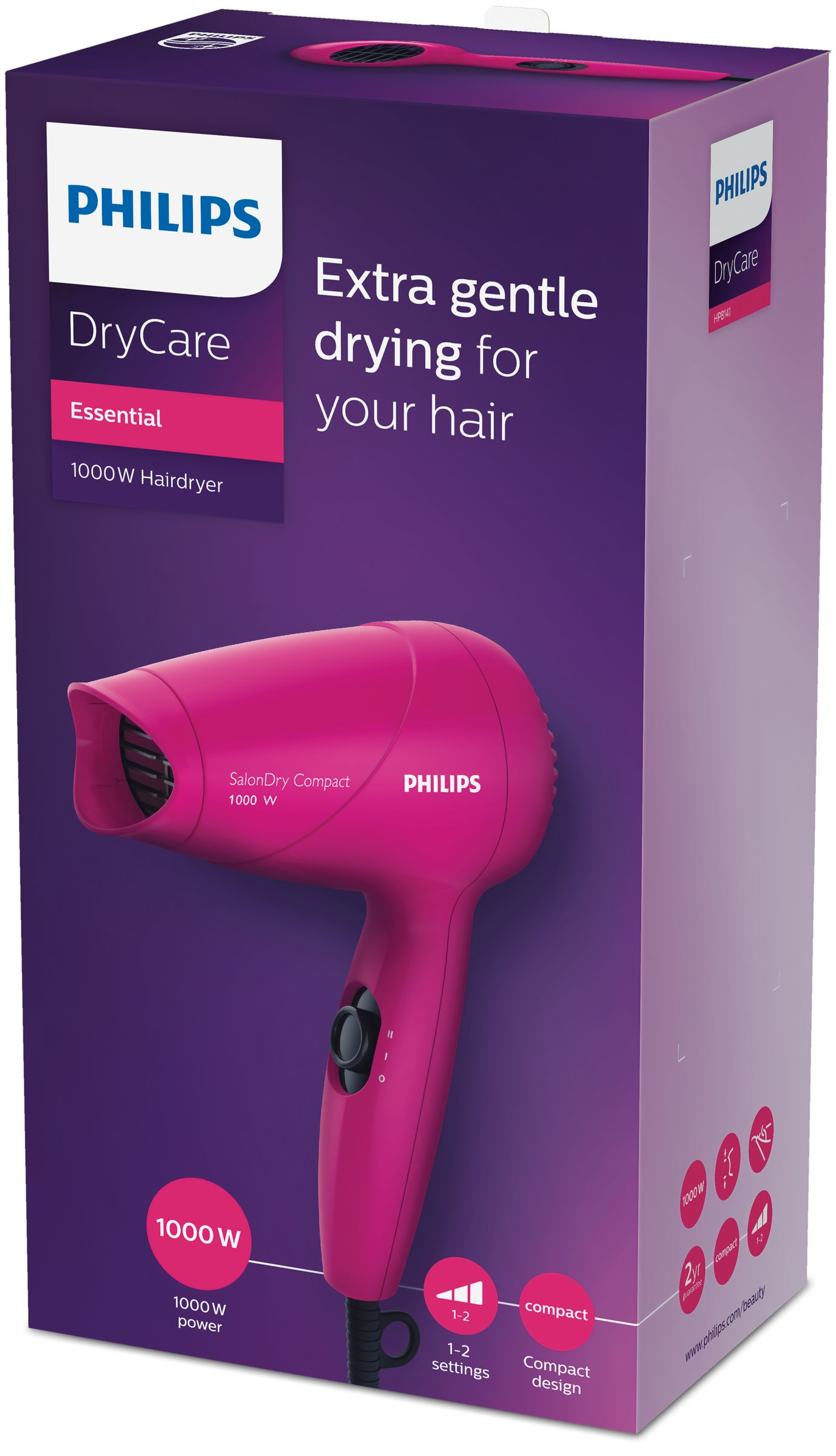 Philips SalonDry HP8141/00 hair dryer – image 2