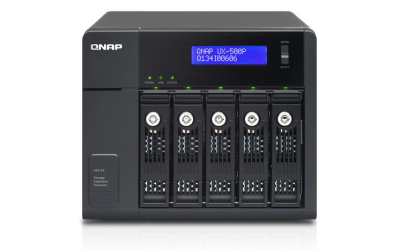 QNAP UX-500P disk array