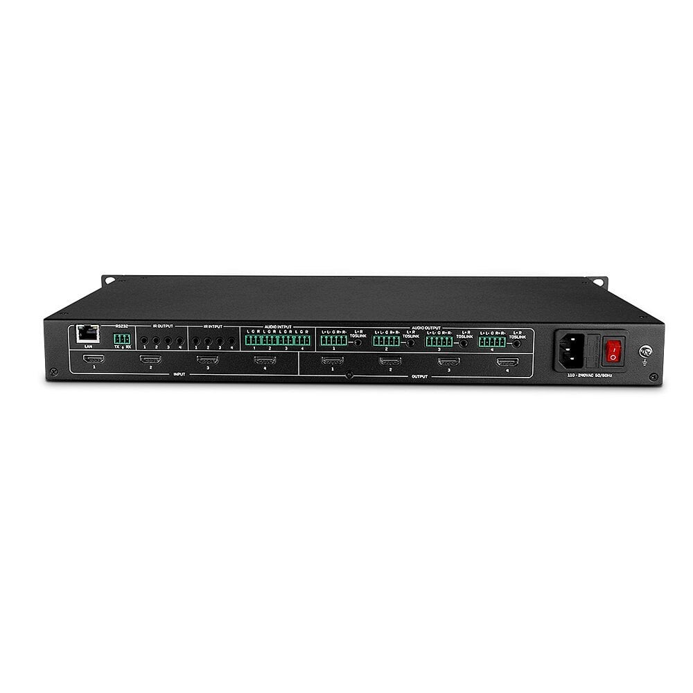 Lindy 4x4 HDMI 4K60 Matrix with Video Wall Scaling – image 4