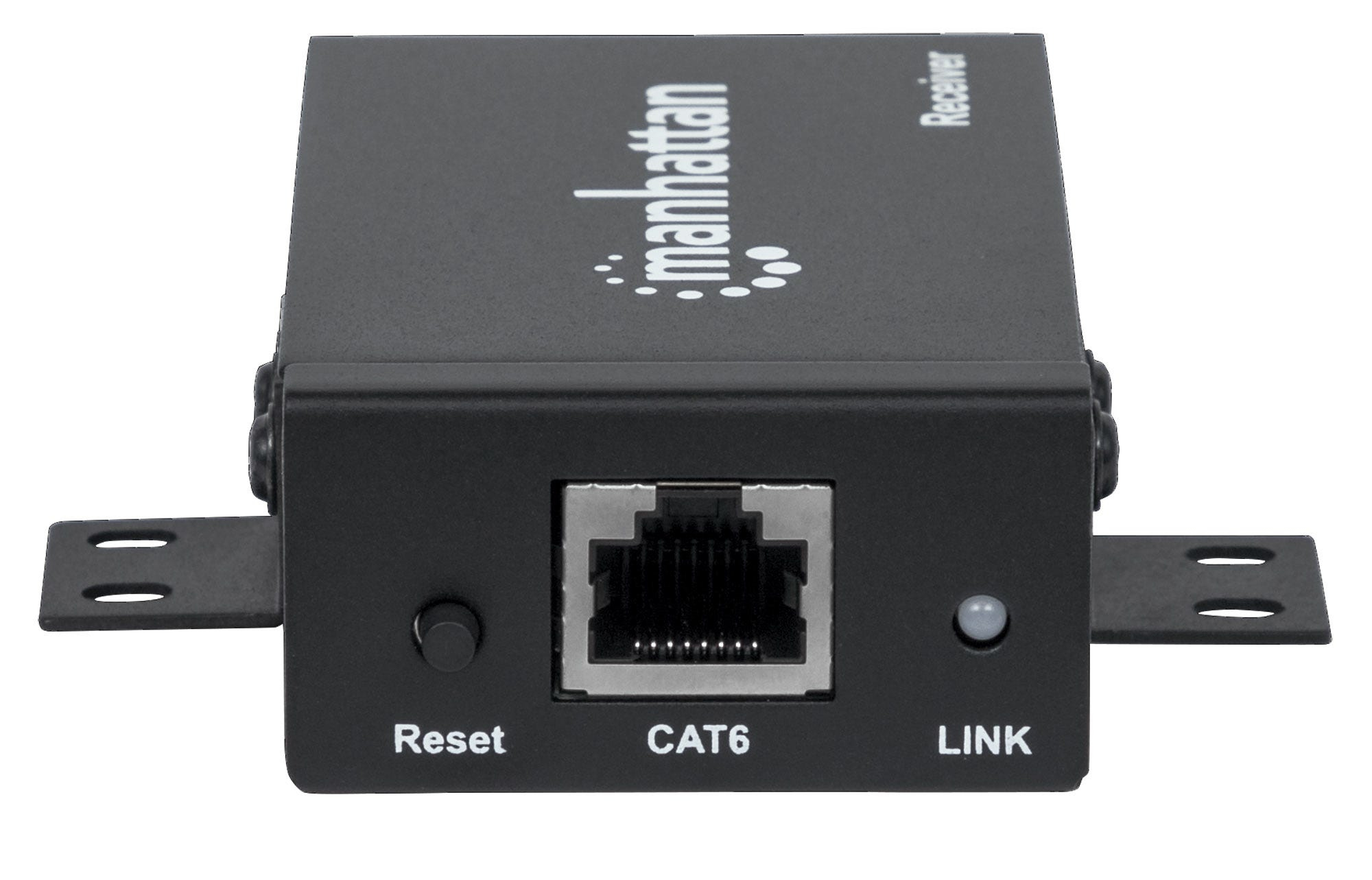 Manhattan 1080p HDMI Extending Receiver Unit, Receives One Input Signal from Transmitter up to 50m, Single Ethernet Cable per Receiver, use with 207829, Black, – image 8