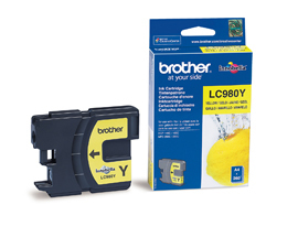 Brother LC980Y ink cartridge 1 pc(s) Original Standard Yield Yellow