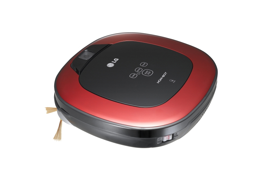 LG VR8600RB robot vacuum Black, Red – image 4