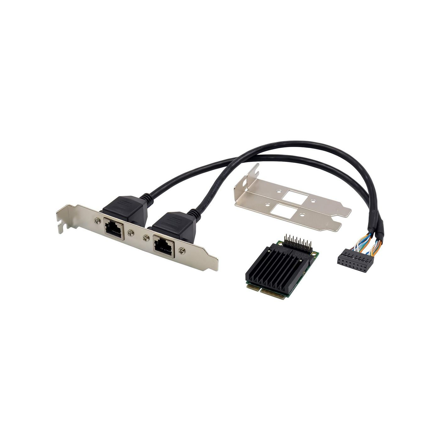 Microconnect MC-MINIPCIE-I350-T2 network card Internal Ethernet 1000 Mbit/s – image 1