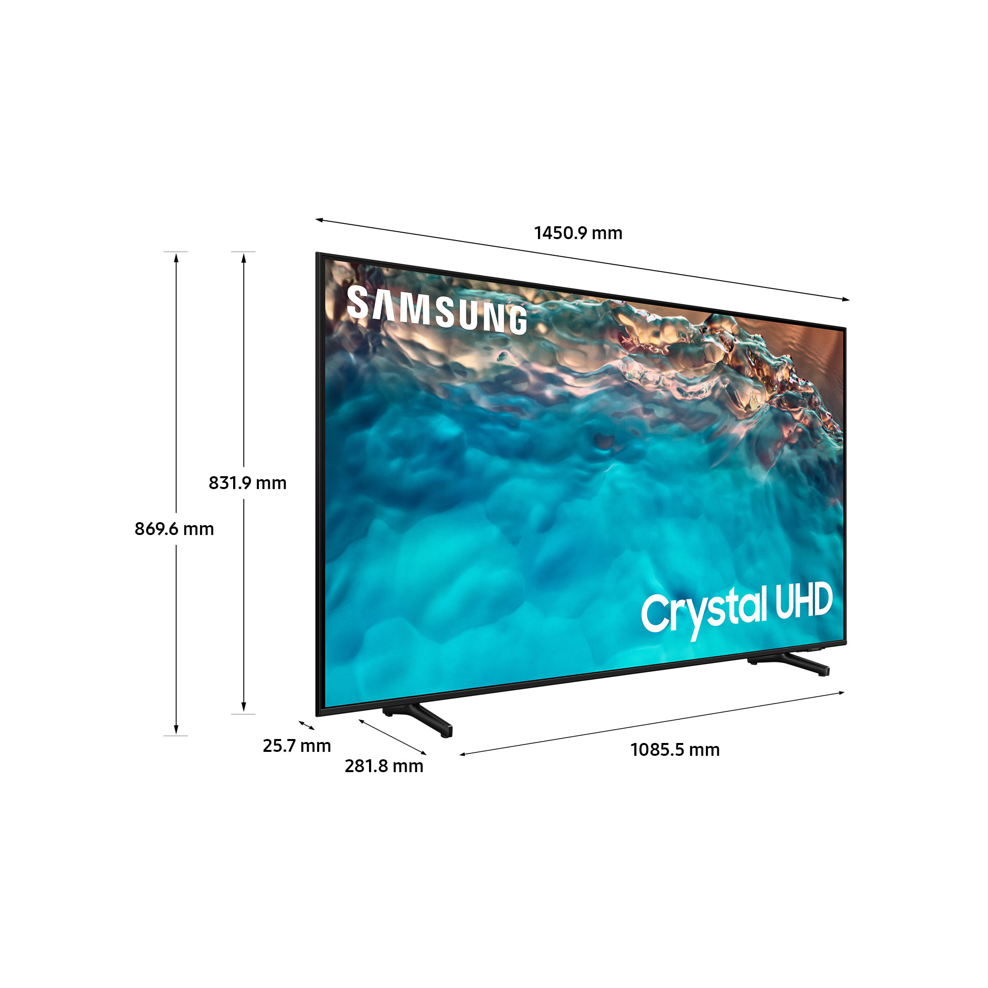 Samsung UE65BU8000K 165.1 cm (65") 4K Ultra HD Smart TV Wi-Fi Black – image 2