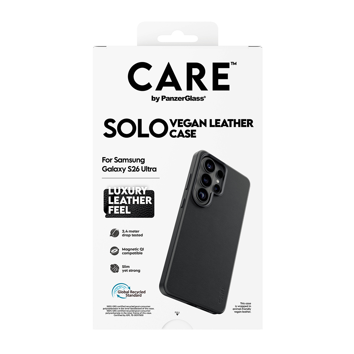 PanzerGlass CARE™ by PanzerGlass® Solo Case Black w. Qi Samsung Galaxy S26 Ultra – image 3