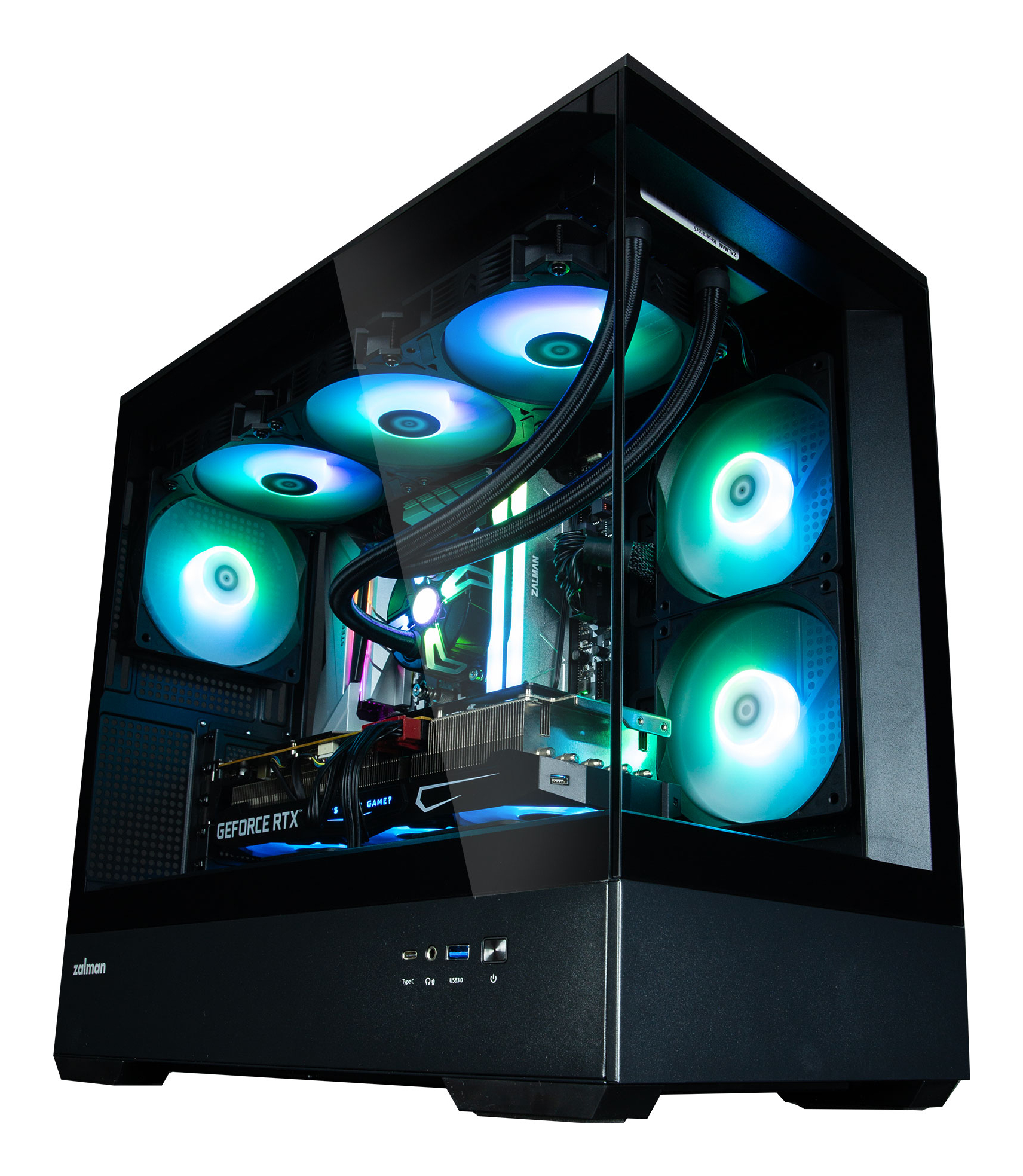 Zalman P30 Mini Tower Black – image 5