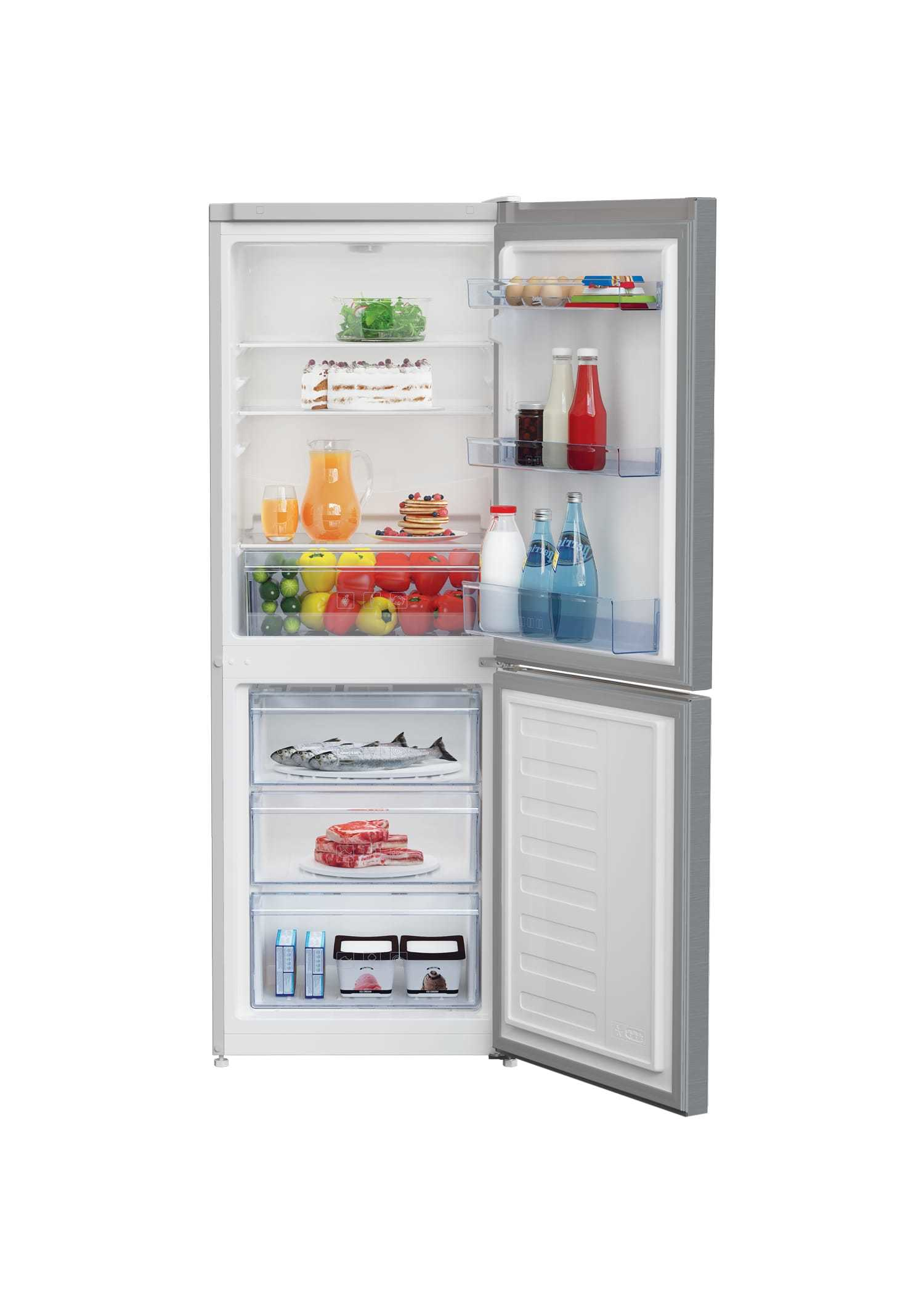 Beko CSA240K20XP fridge-freezer Freestanding – image 3