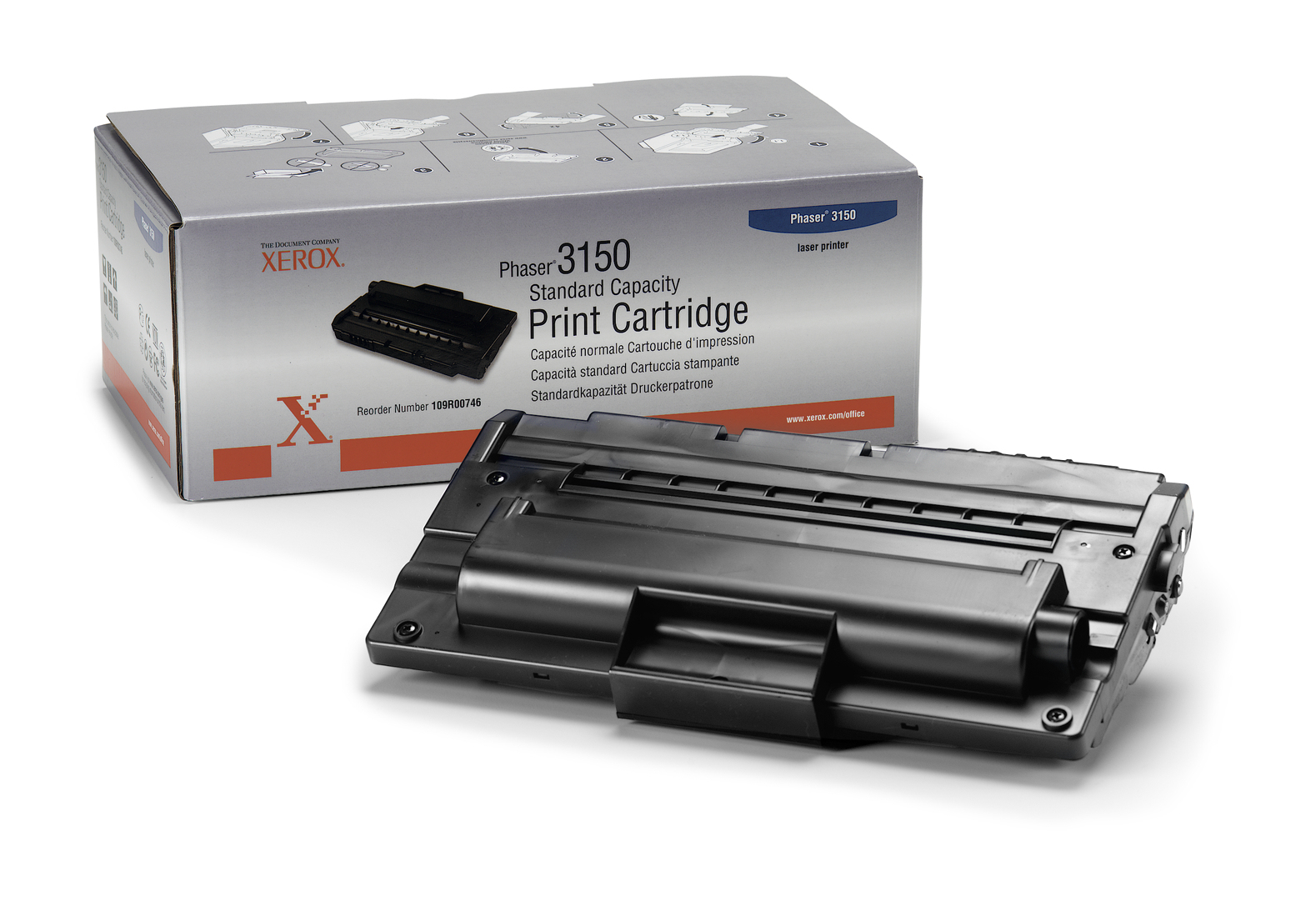 Xerox Phaser 3150 Standard Capacity Print Cartridge (3,500 pages) – image 1