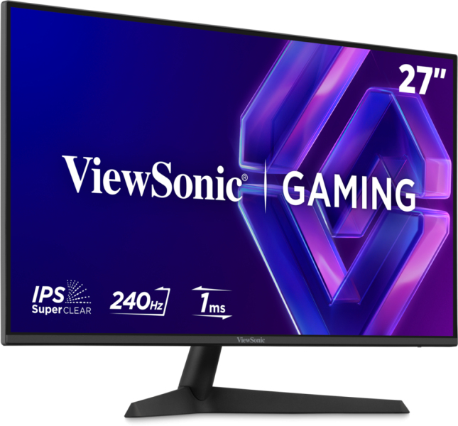 MONITOR LED VIEWSONIC GAMER 27 PULGADAS / FULL HD 1920X1080P / HDMI / DISPLAY PORT/ PANEL IPS/ AMD FREESYNC/ 200 HZ / 1 MS /BOCINAS INTEGRADAS/ 3 AÑOS DE GARANTIA