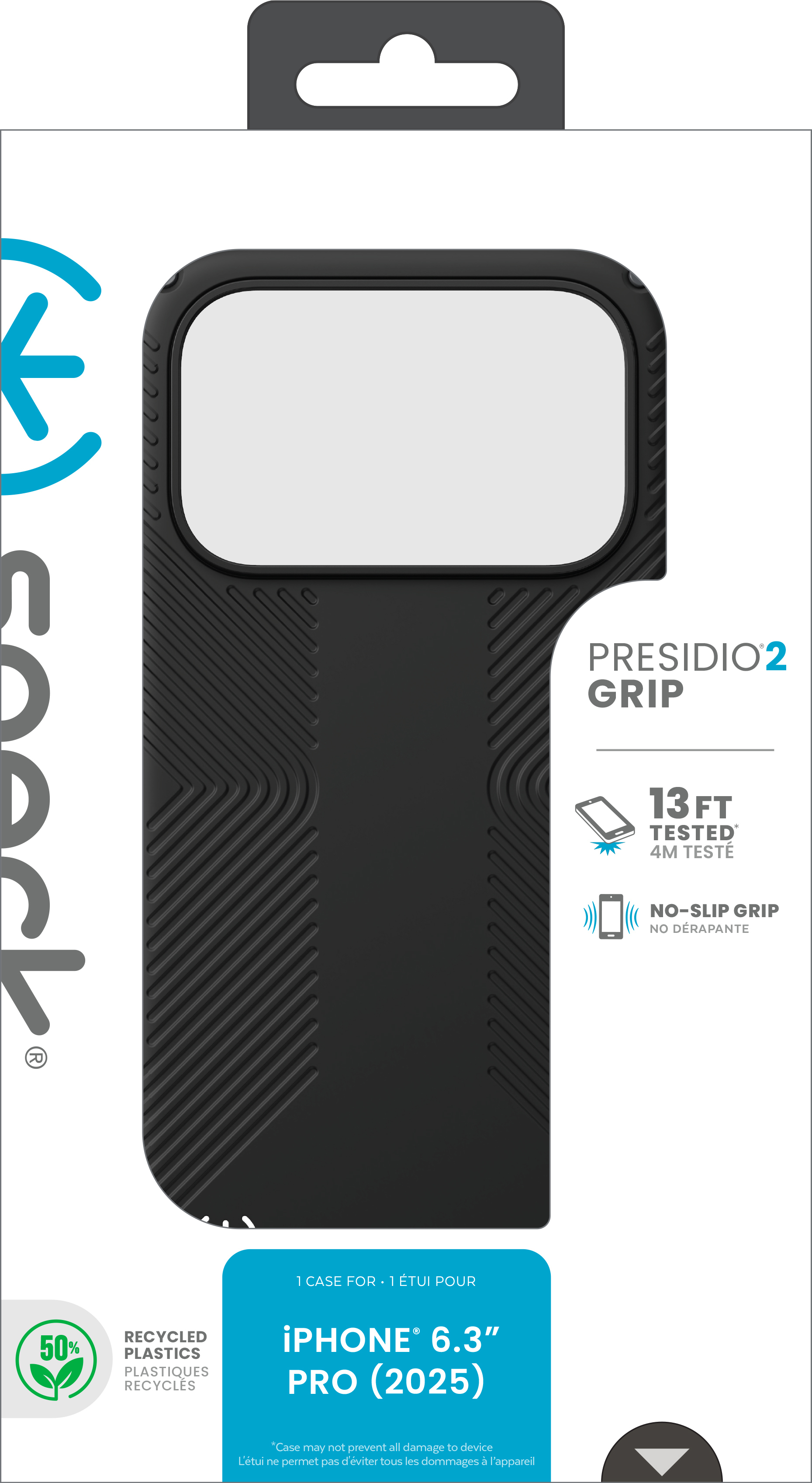 Speck Presidio2 Grip Apple iPhone 17 Pro Black - with Microban – image 5