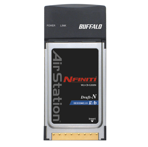 Buffalo WLI-CB-G300N Wireless-N Notebook Adapter