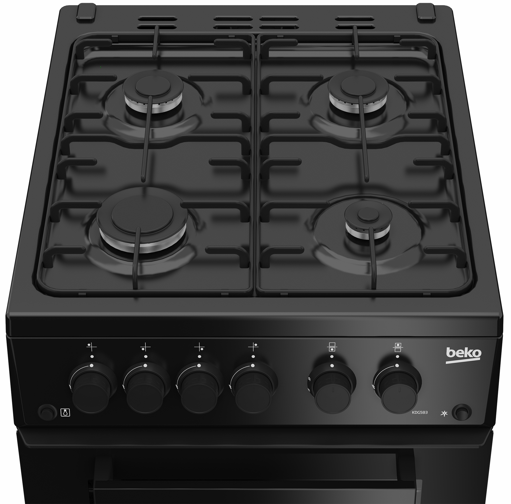 Beko KDG583K 50cm Freestanding Gas Twin Cavity Cooker – image 4