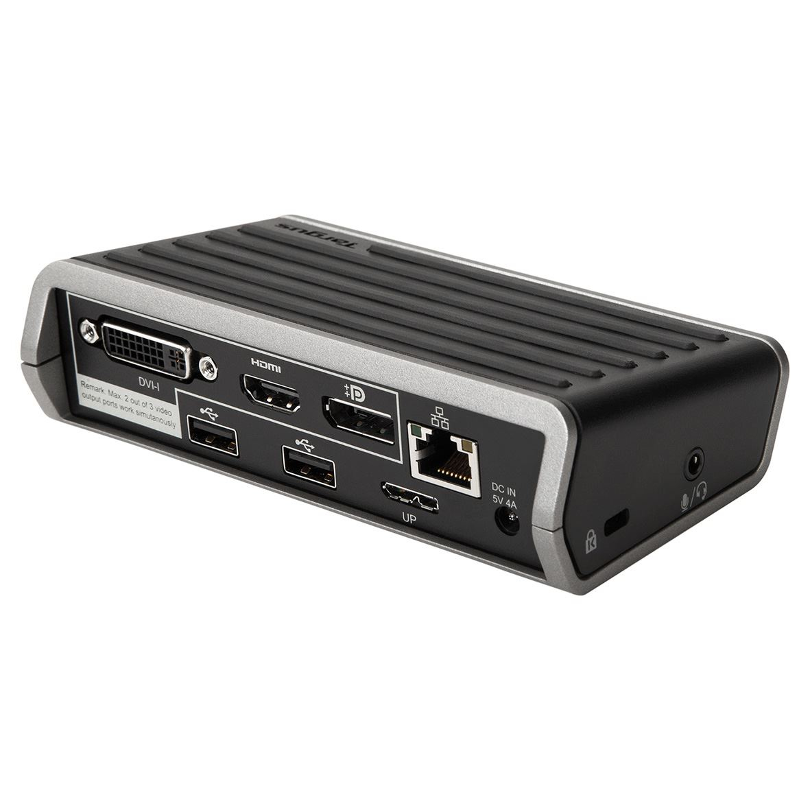 Targus DOCK120EUZ laptop dock/port replicator Wired Black