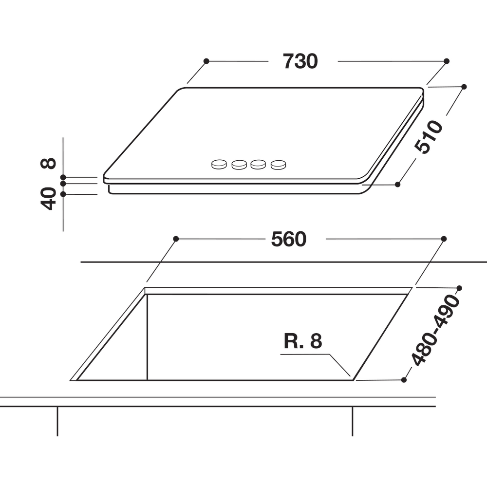 Whirlpool GOA 7523/S – image 2